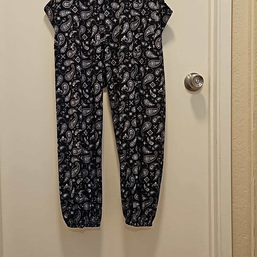 Paisley Racerback Jumpsuit - Picture 4 of 8